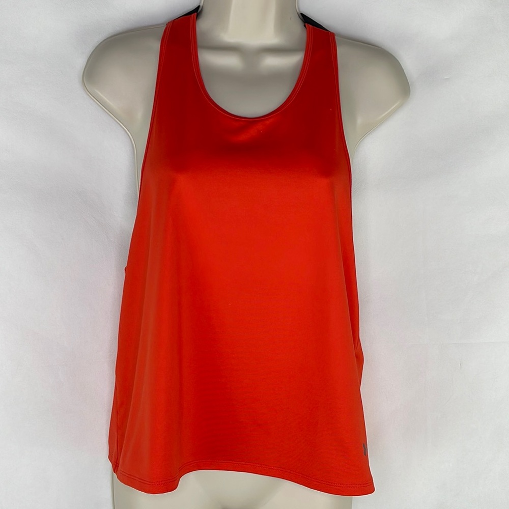 Under Armour Y Back Orange Tank Top